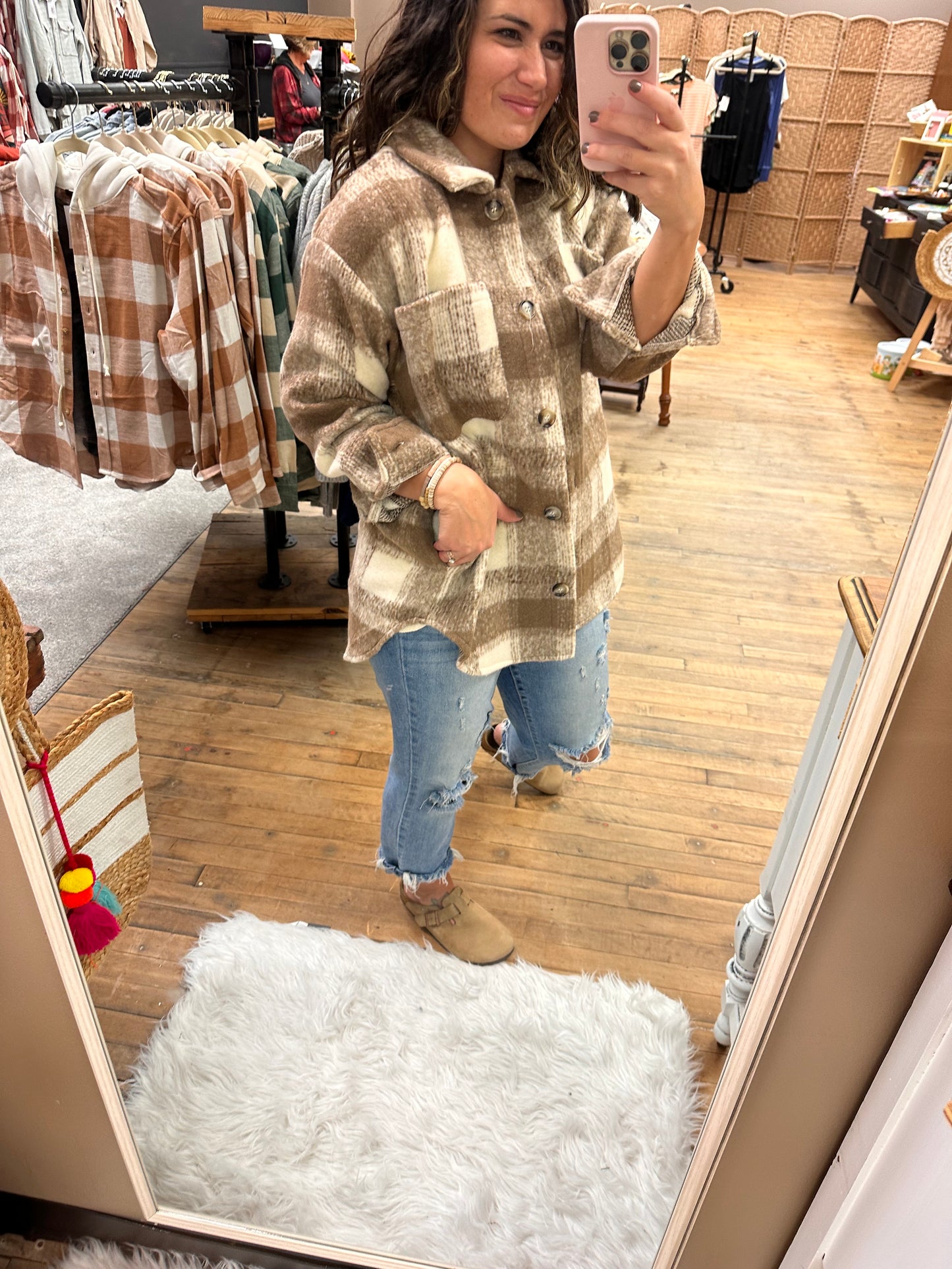 Dreamy Cream Shacket