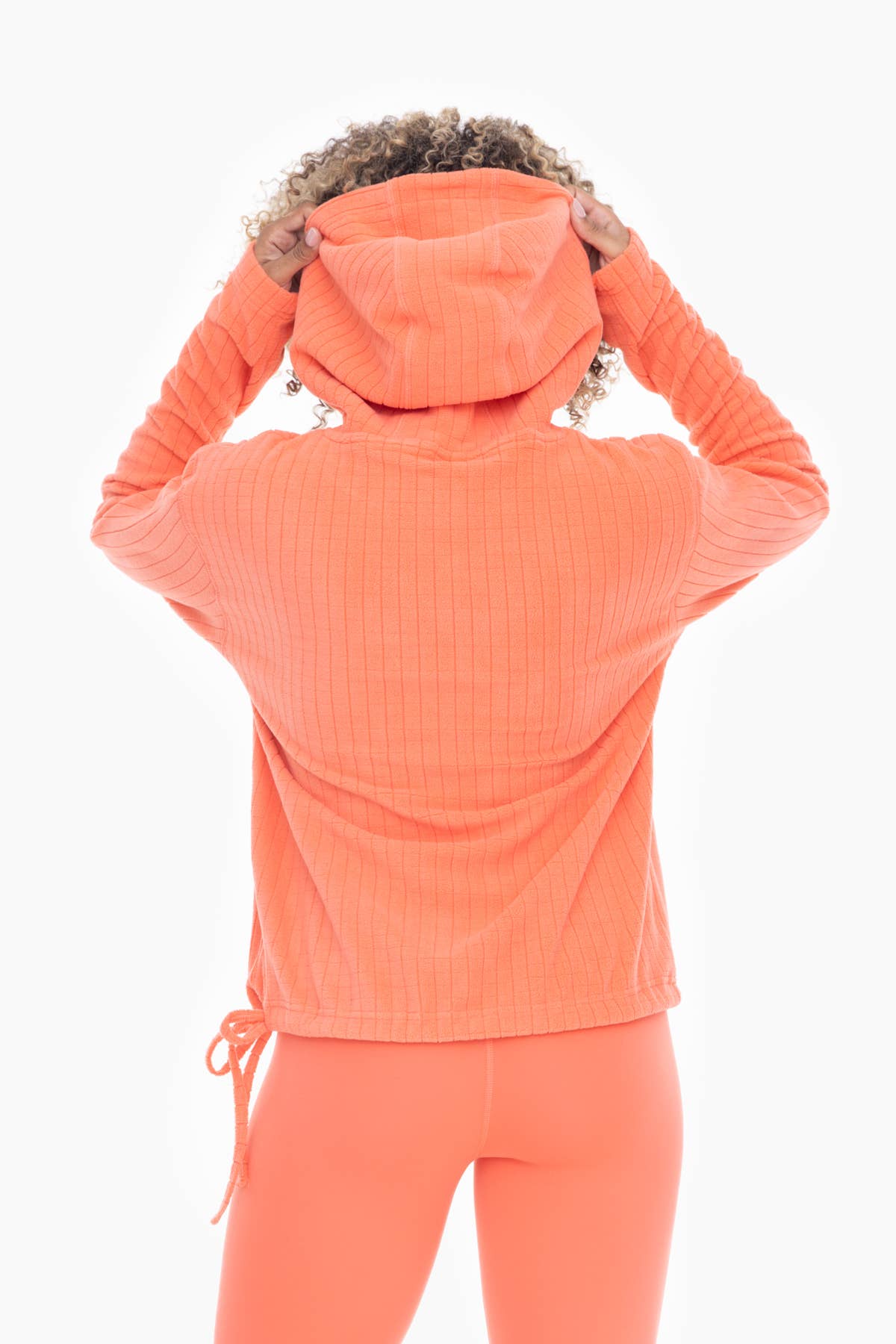 Brushed Burnout Fleece Hoodie