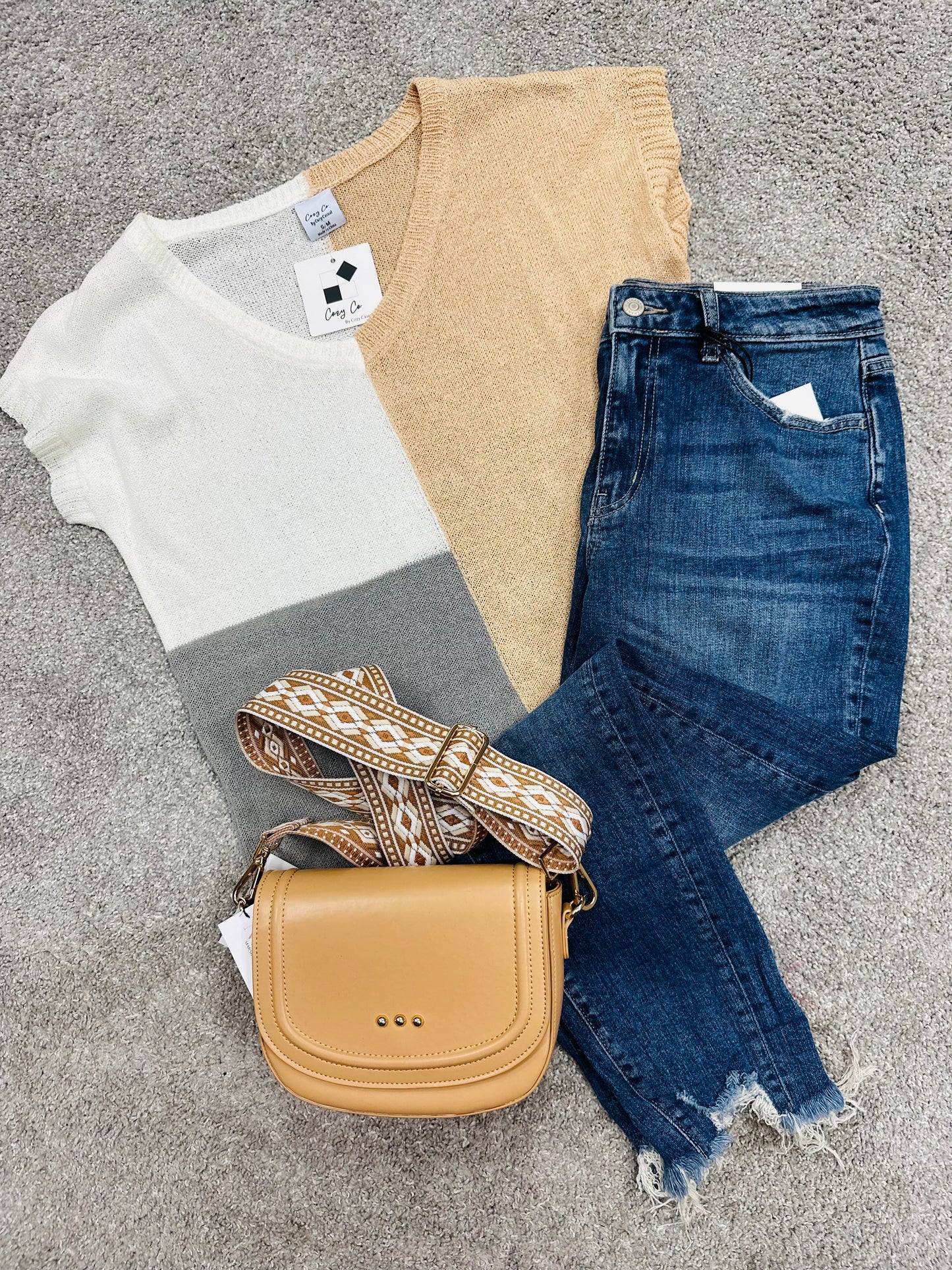 Maggie Color Block Top