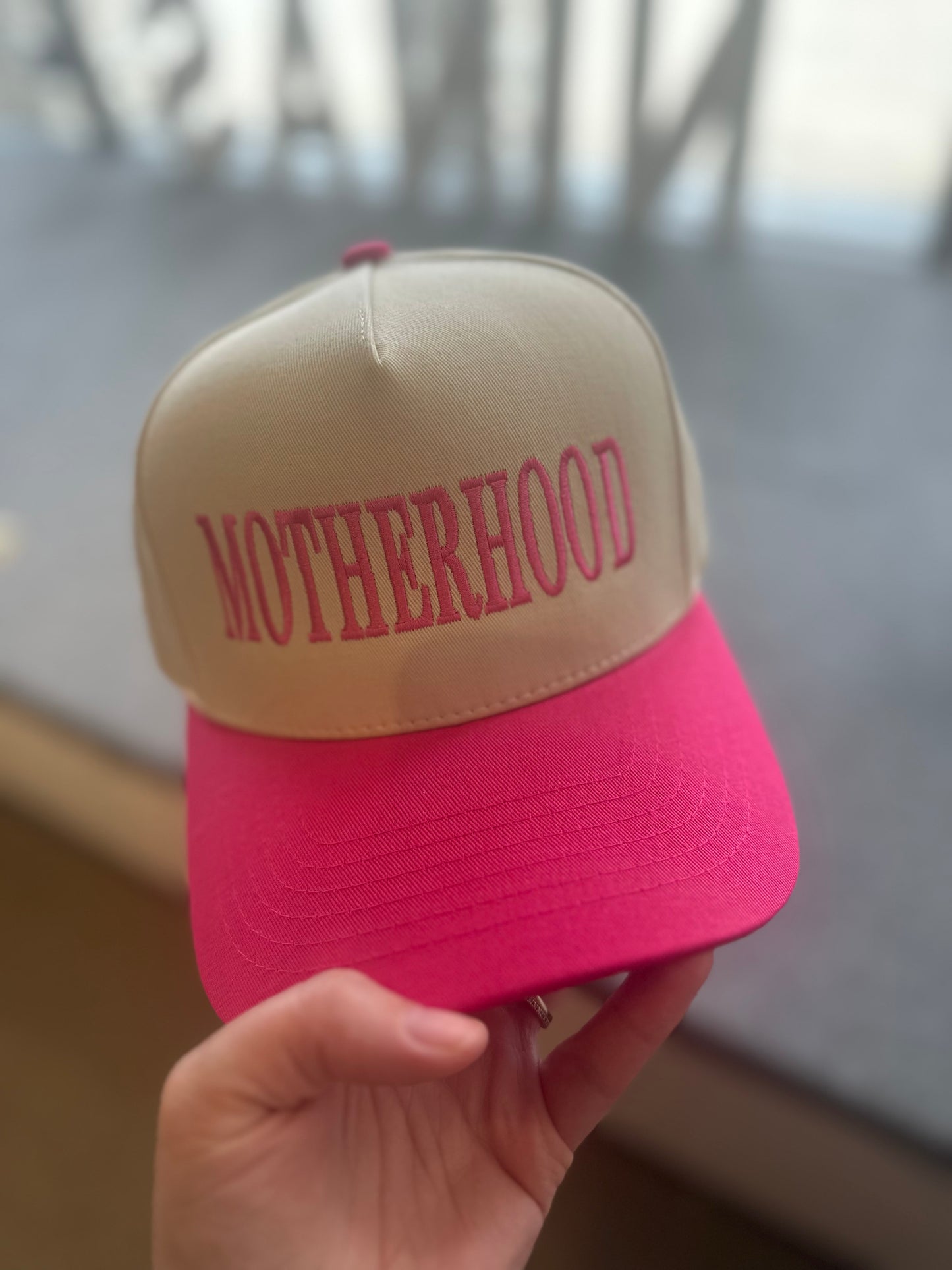 Motherhood Canvas Trucker Hat