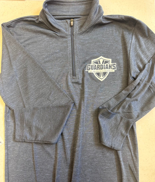 Youth 365 athletic 1/4 zip  (Navy)