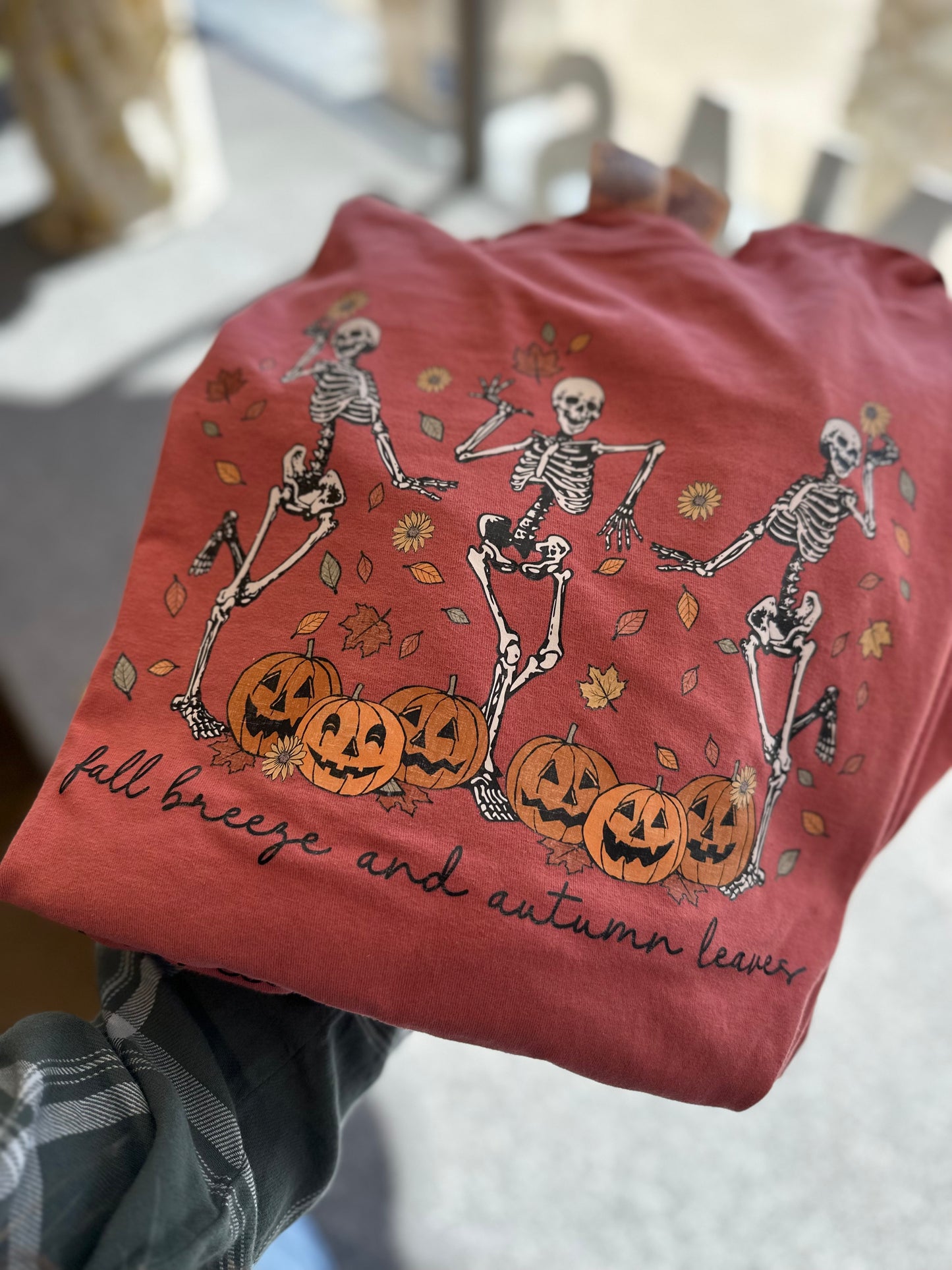 Fall Breeze Skeleton Longsleeve