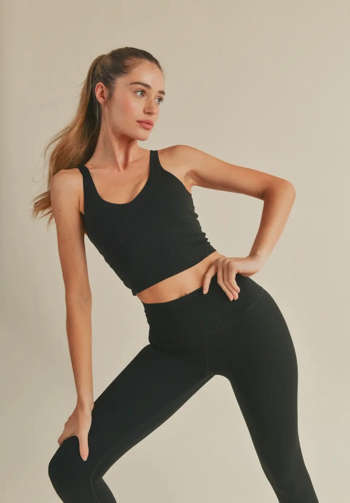 Ana Aligned Athletic Top