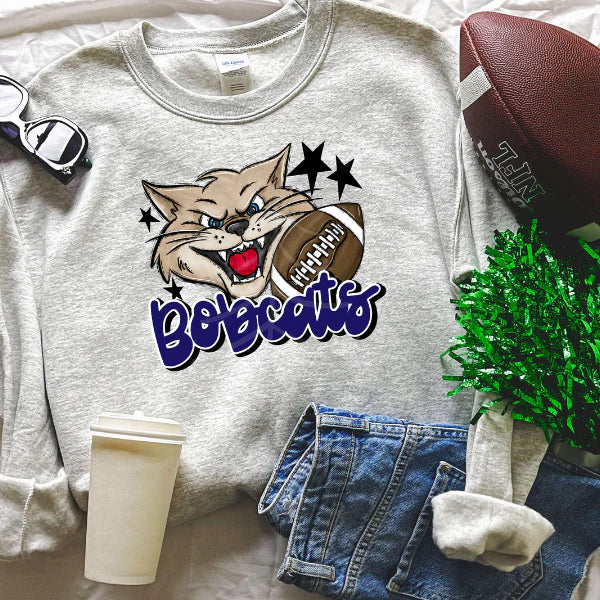 Handdrawn Bobcat Crewneck