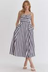 Garden Party Striped Dress