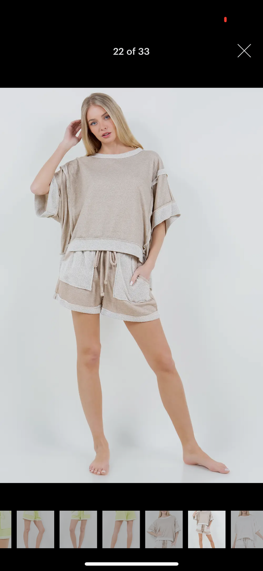 Contrast Loop Two piece Set