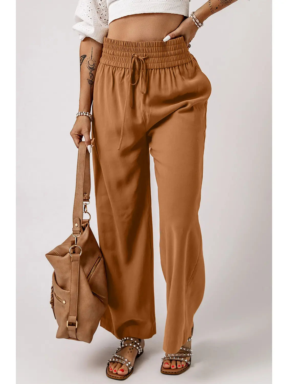 Casual Camel Pants