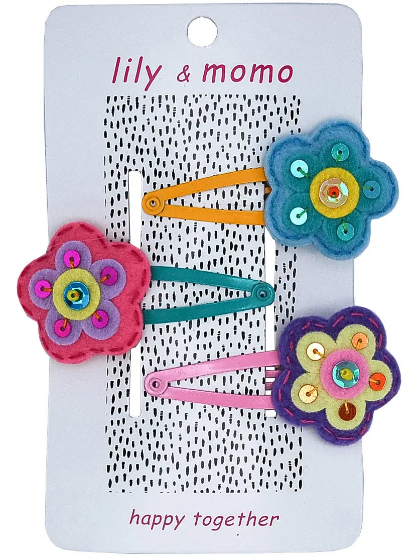 Garden Floral Clip set