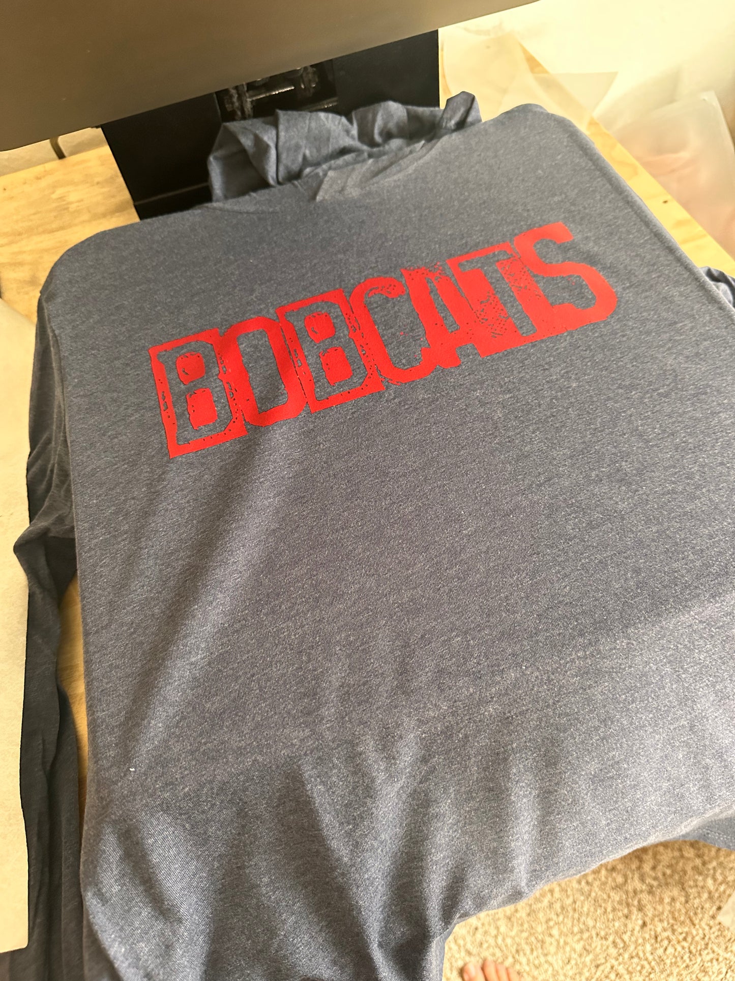 Lightweight hooded long sleeve