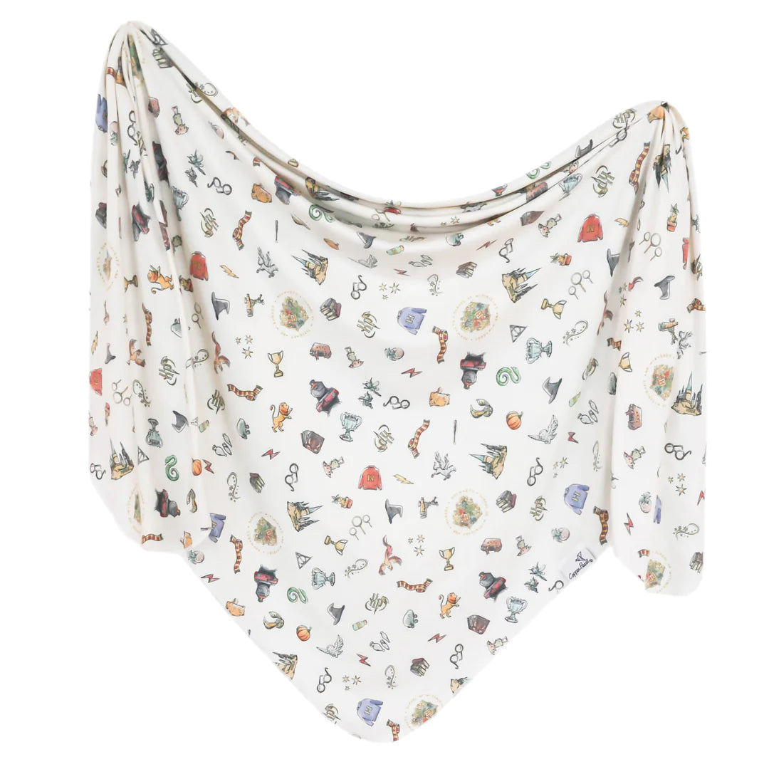Copper Pearl Wizarding world swaddle