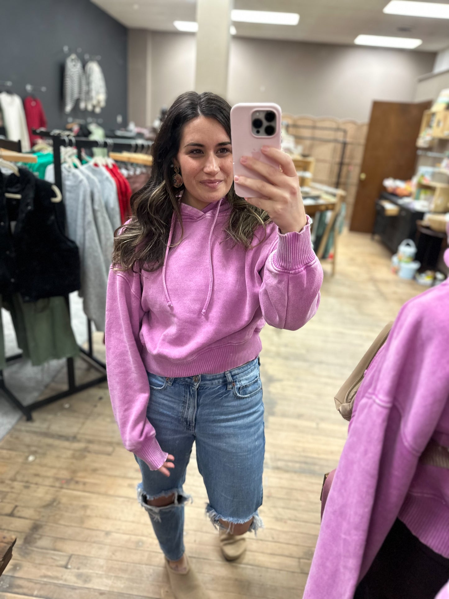 Lacie cropped hoodie