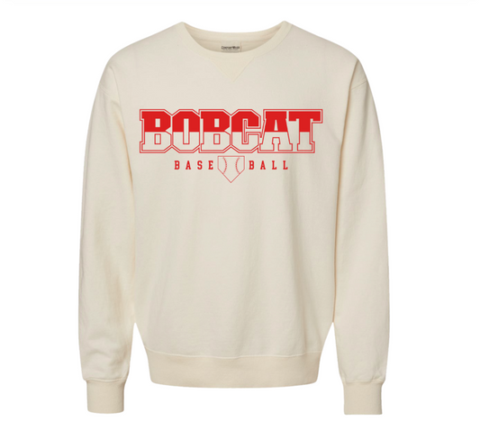 Unisex Cream Baseball CW Crew