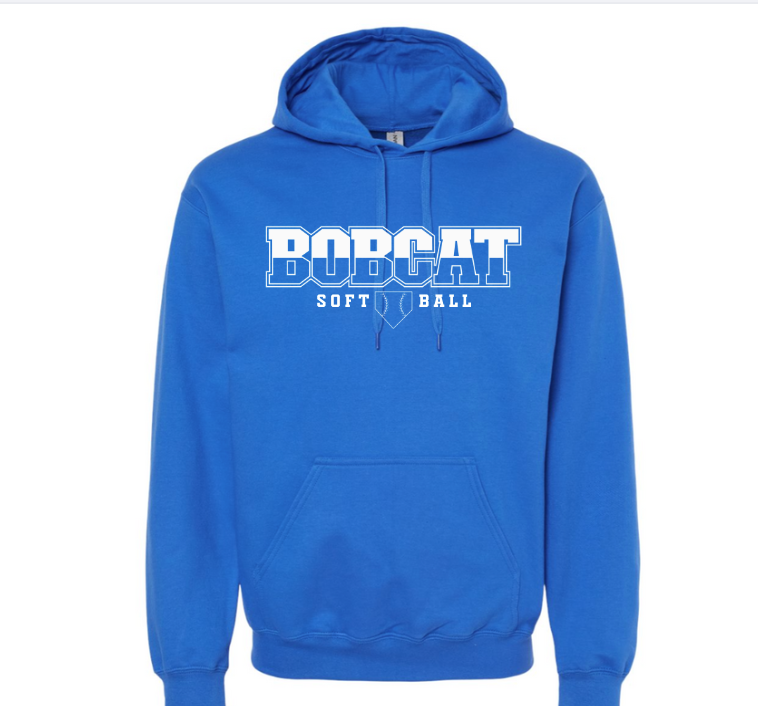 Youth Classic Softball Hoodie Royal