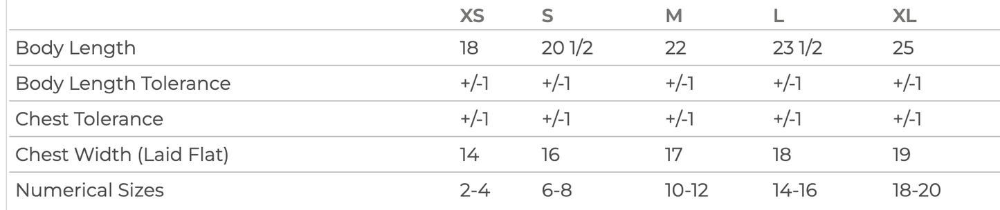 Youth Classic Softball Tee (Red, Royal, Navy)