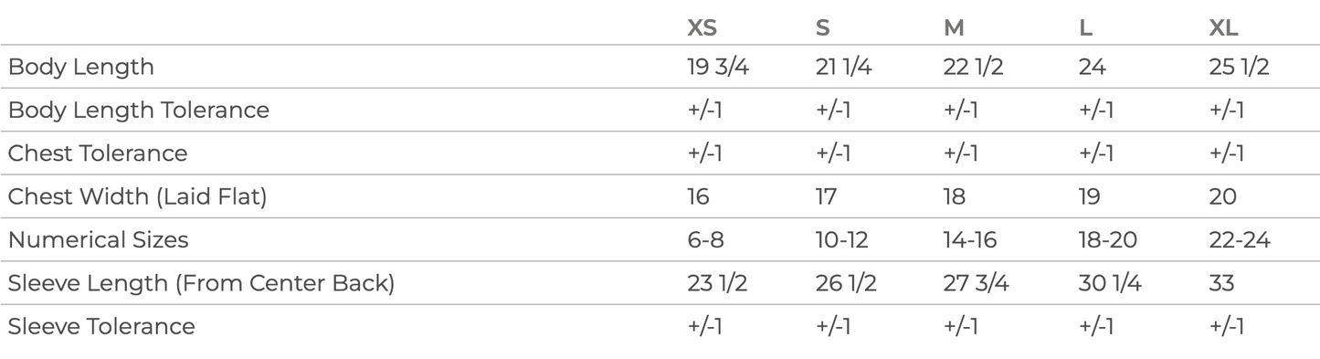 Youth Classic Full Logo Crew (Red)