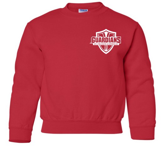 Classic Chest Logo Crew (Red)