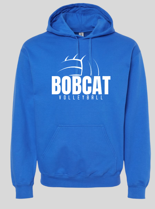 Unisex Gildan Royal Half Volleyball Hoodie