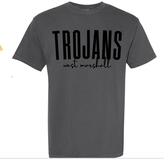 Pepper + Black Comfort Monotone Tee