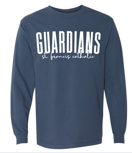 Adult Unisex Navy Comfort Longsleeve