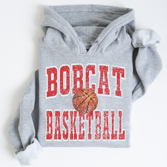 Unisex Gildan Distressed Basketball Hoodie