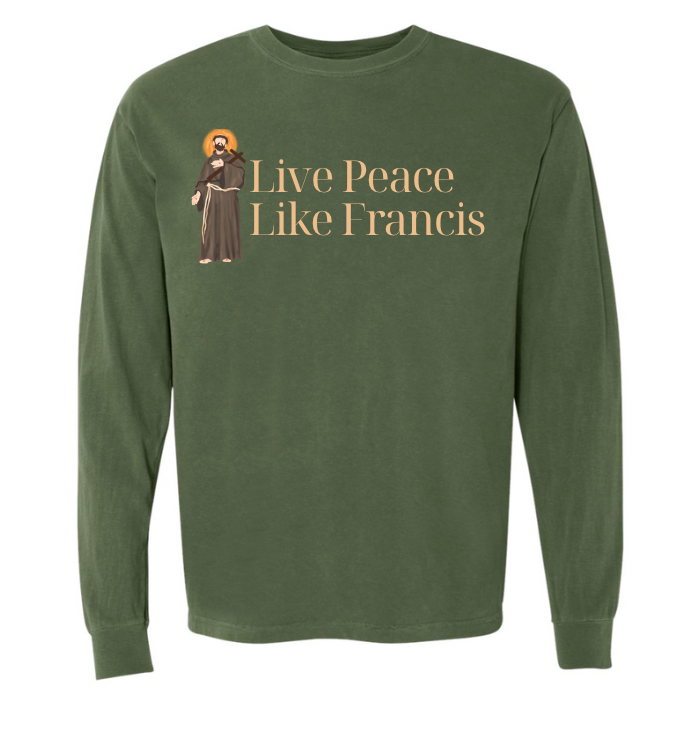 Adult Olive Warm Toned Comfort Longsleeve