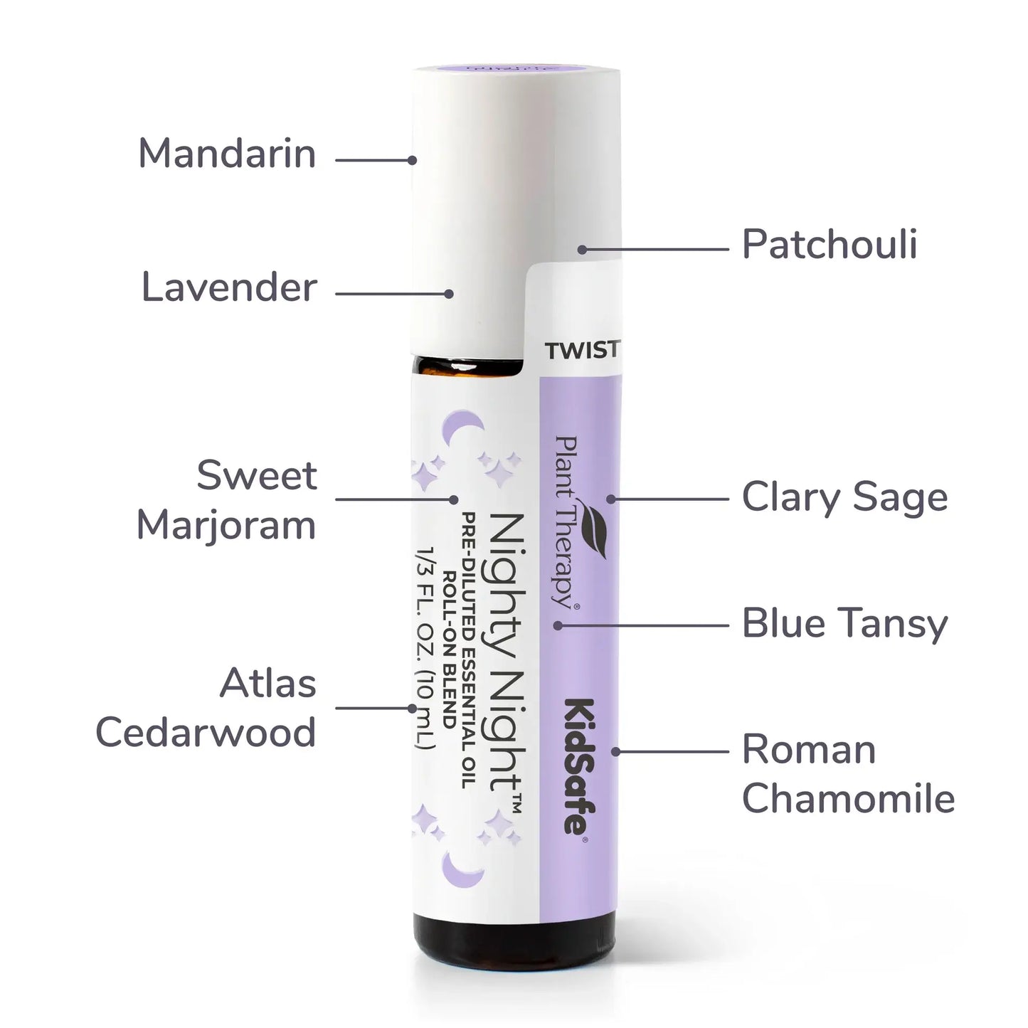 Nighty Nighty KidSafe Essential Oil Blend Roll-On 10mL