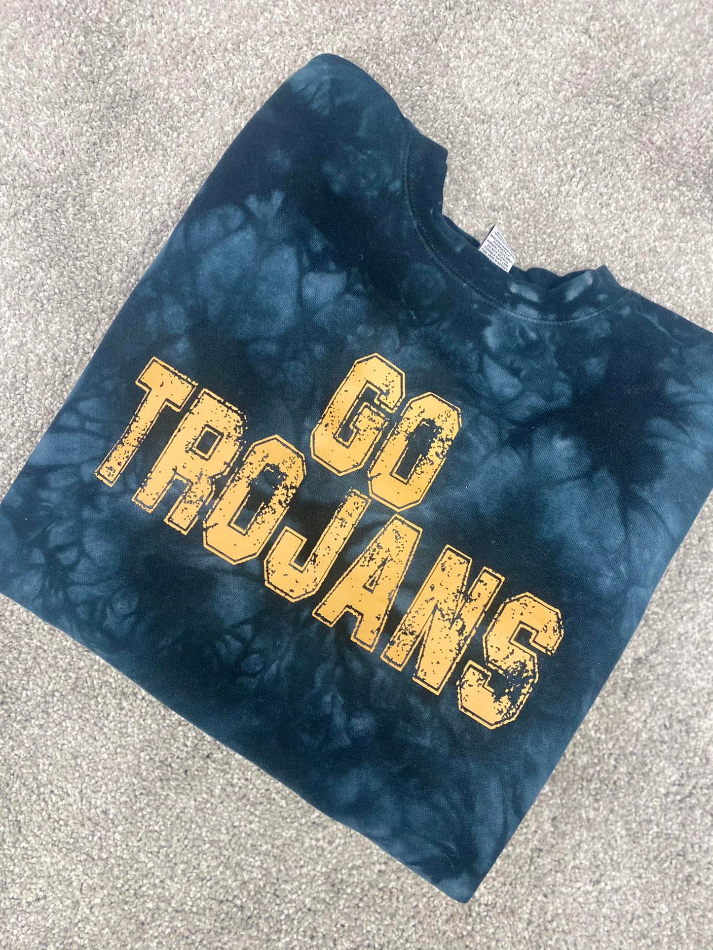 Go Trojans-Tie Dye