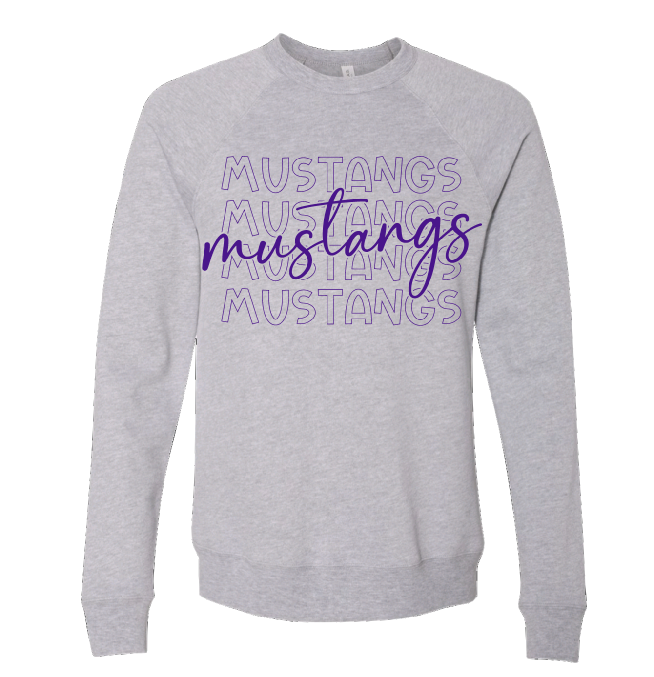 Mustangs List Crewneck