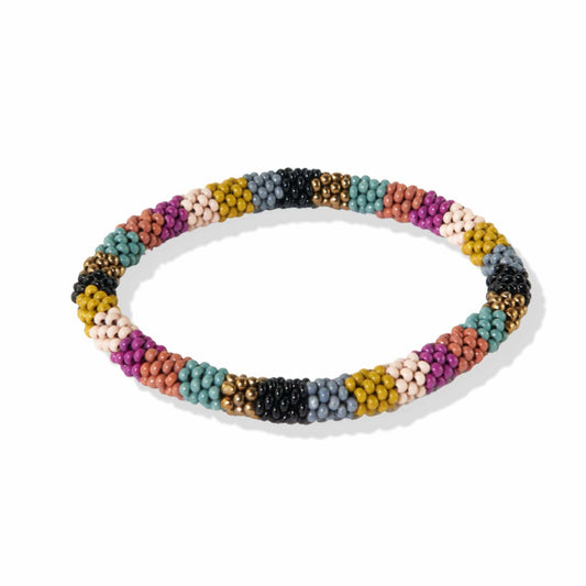 Ink + Alloy Marcy Multi stripe-muted rainbow