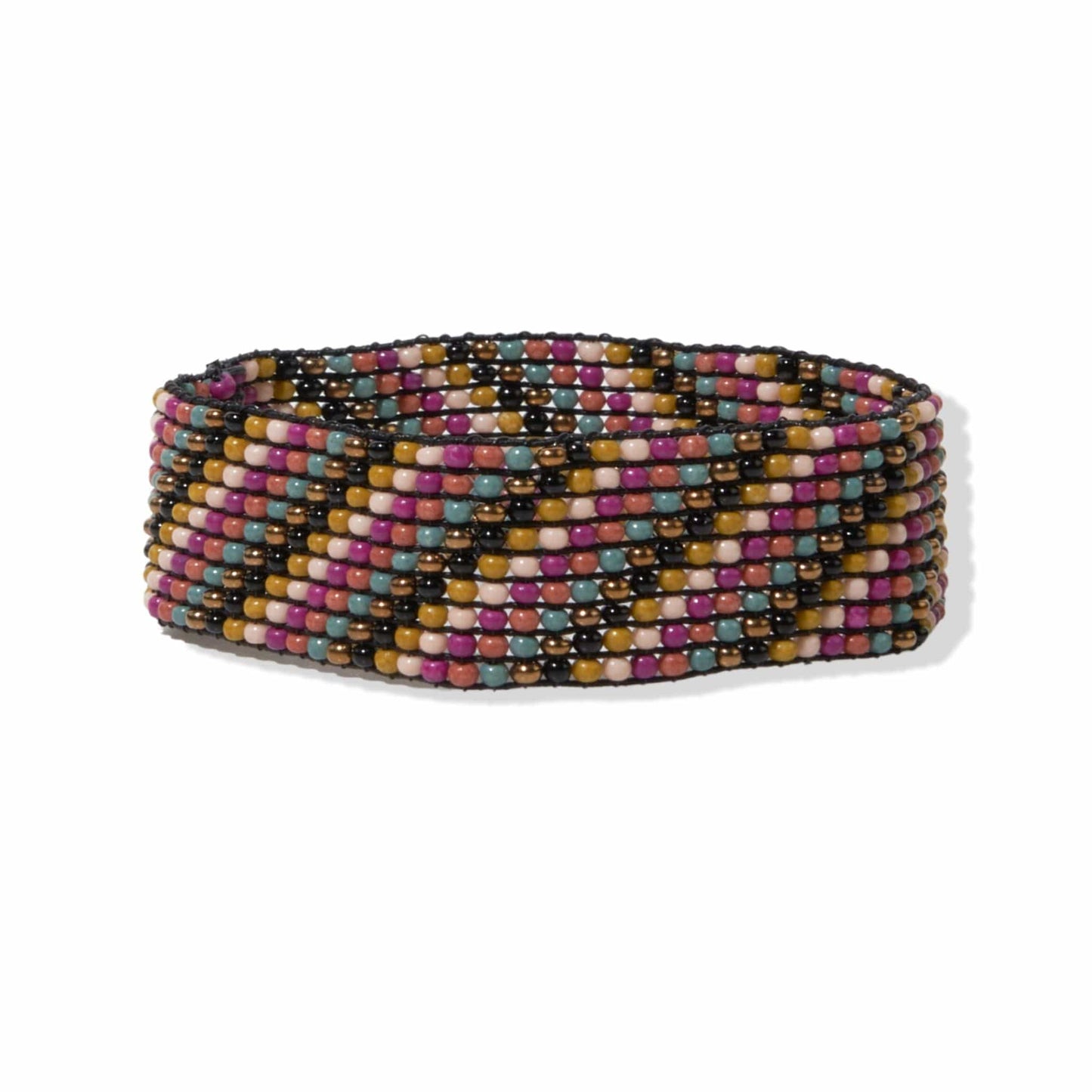 Ink + Alloy Lane Diagonal Stripe bracelet