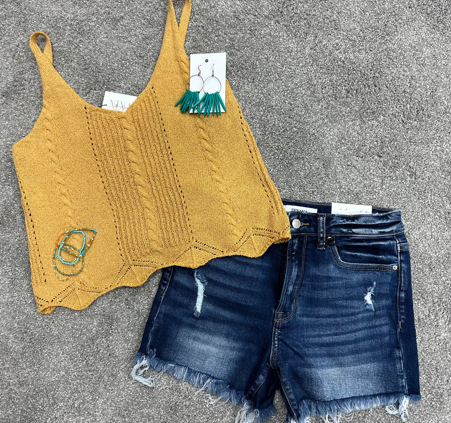 Sunny Cropped Sweater
