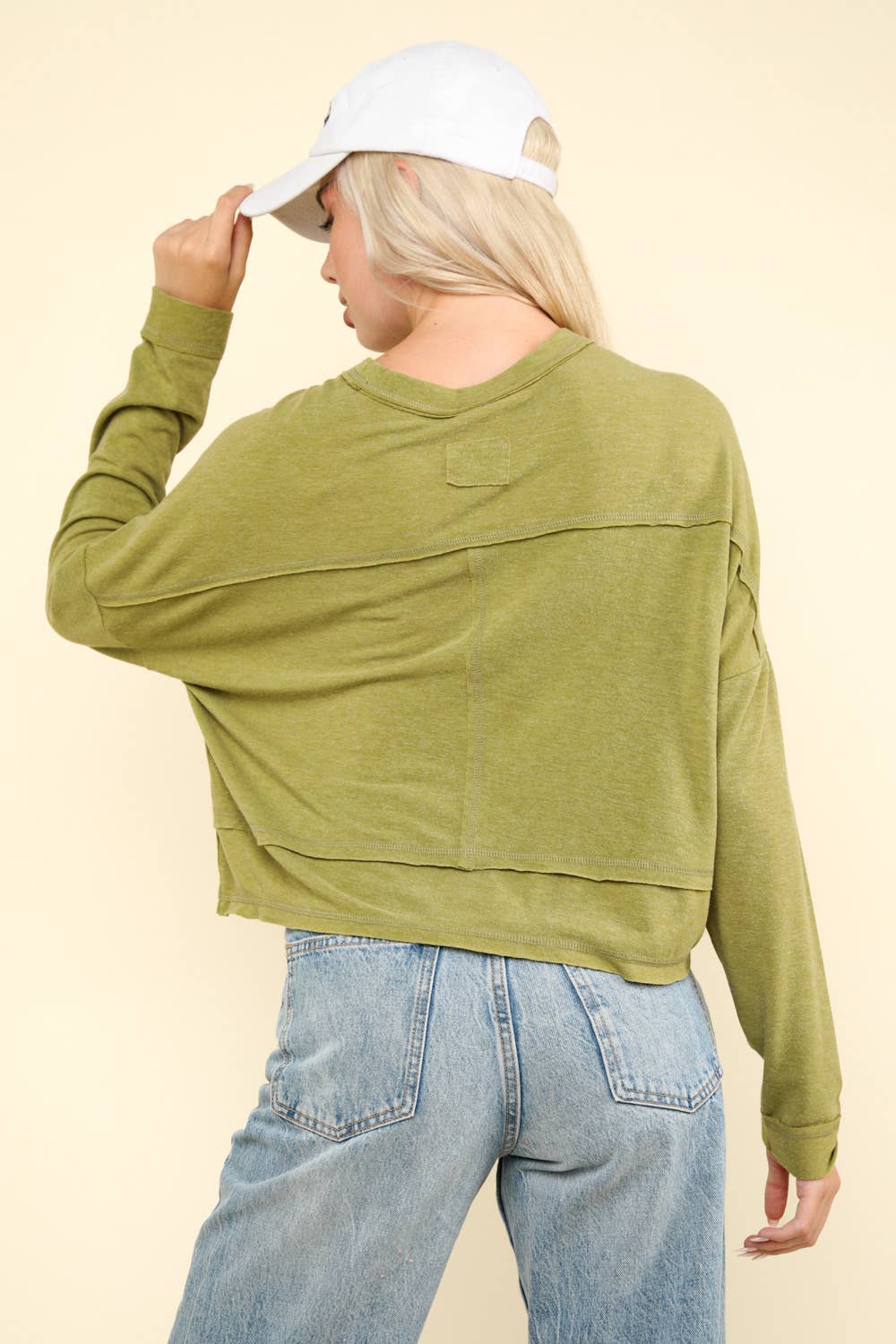 NT11330-Oversized Casual Knit Top