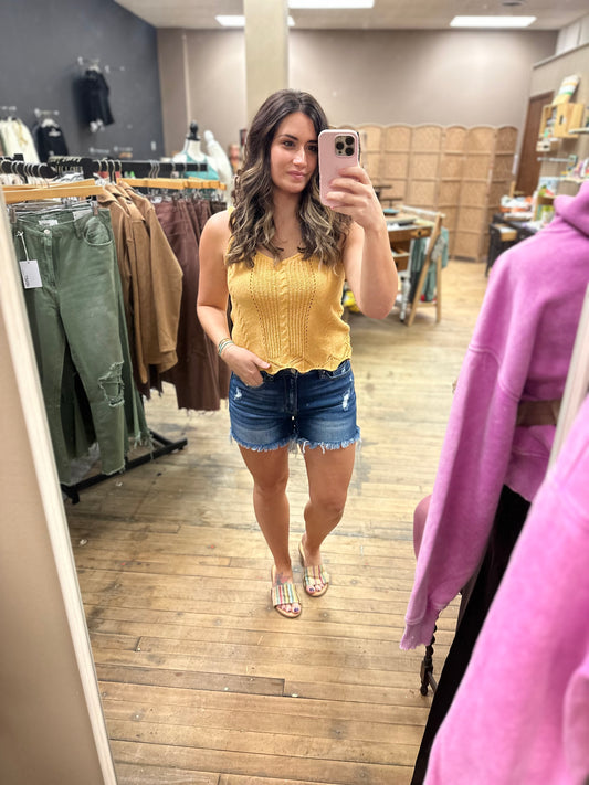 Sunny Cropped Sweater