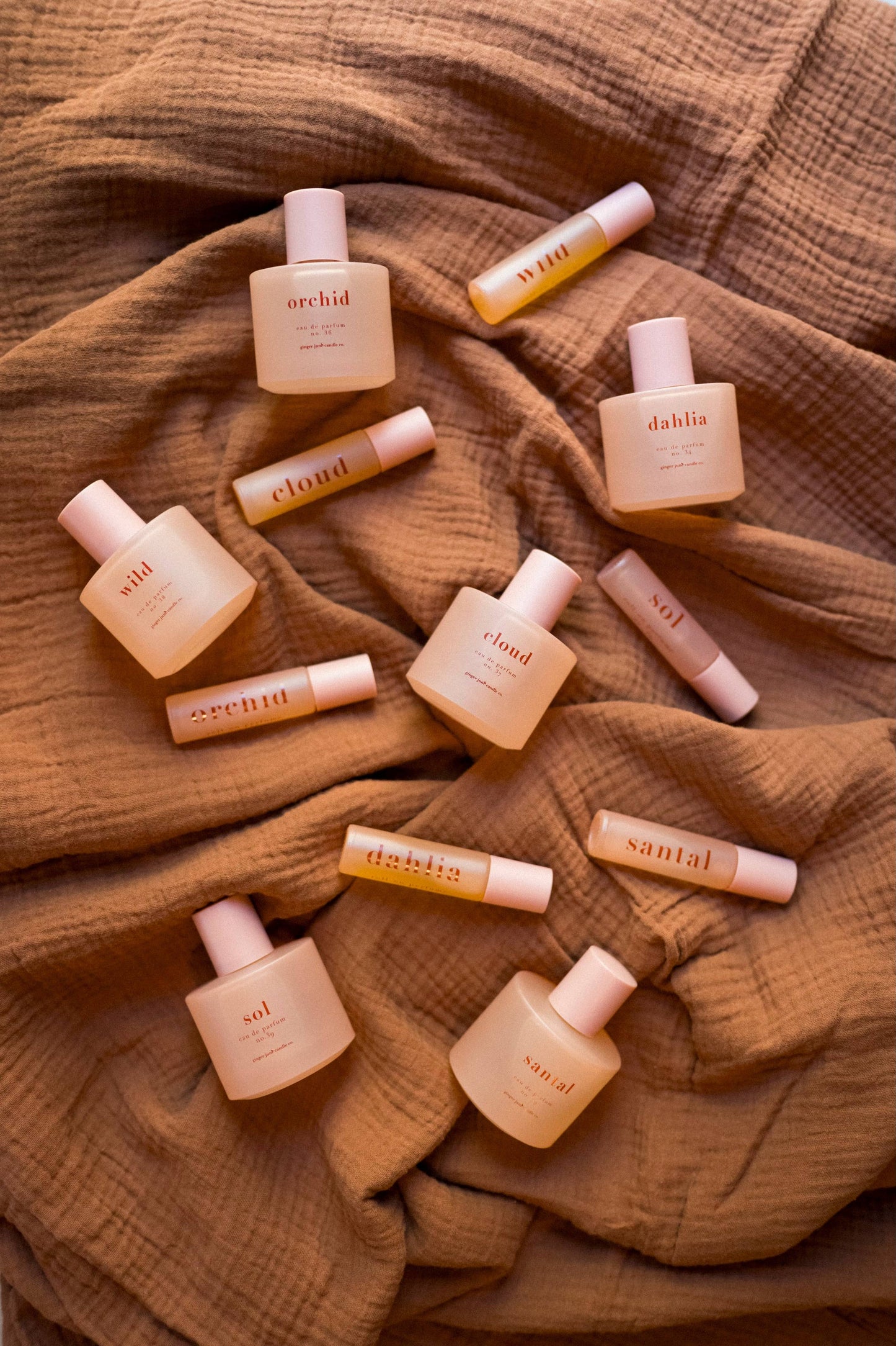 No. 39 sol • clean perfume •  roll-on or eau de parfum options