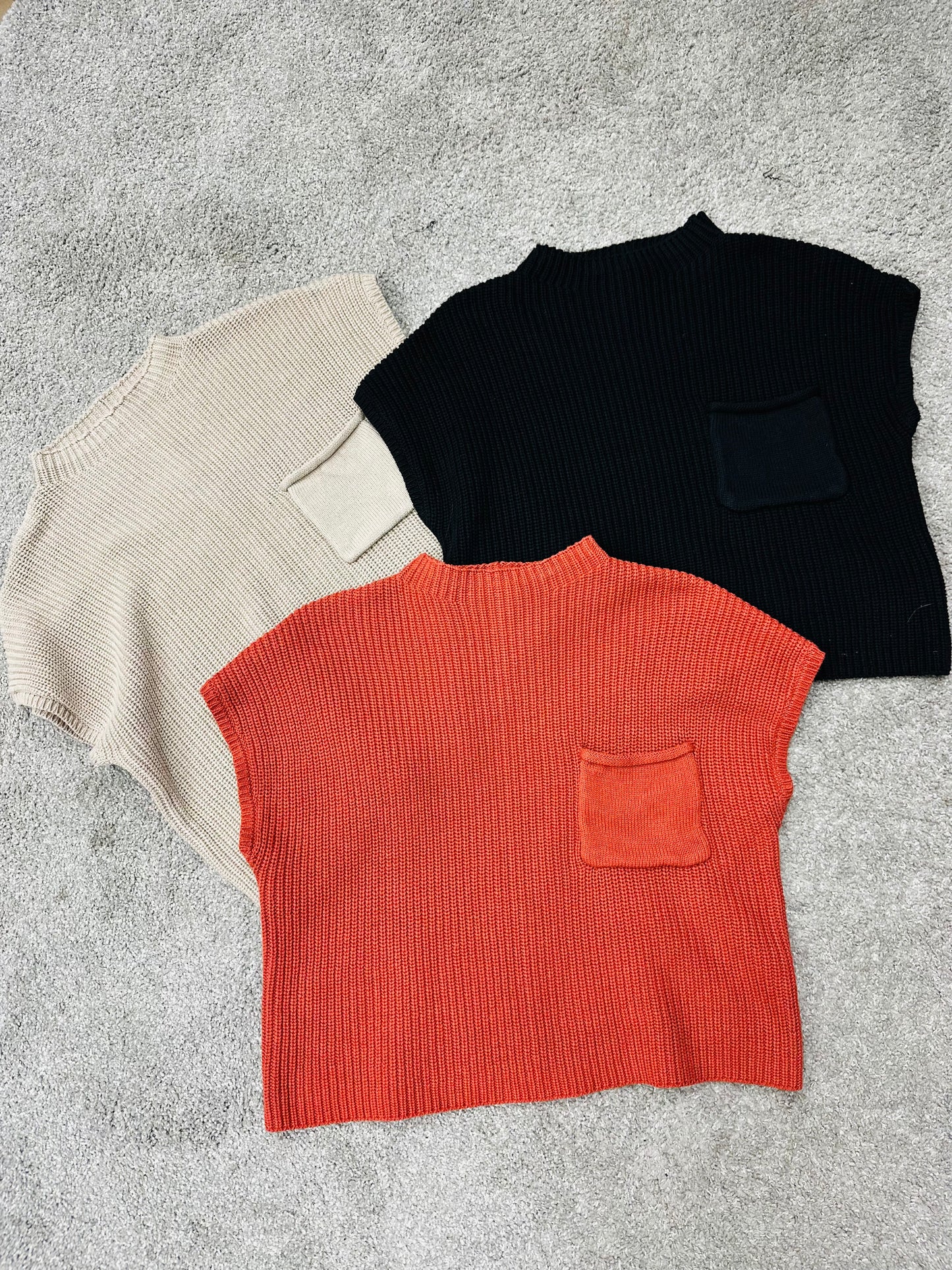 Easy Livin' Cropped Spring Sweater