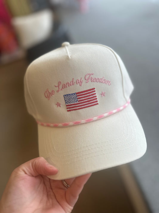 Land of the Free Trucker Hat