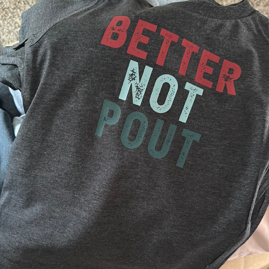 Better Not Pout toddler tee