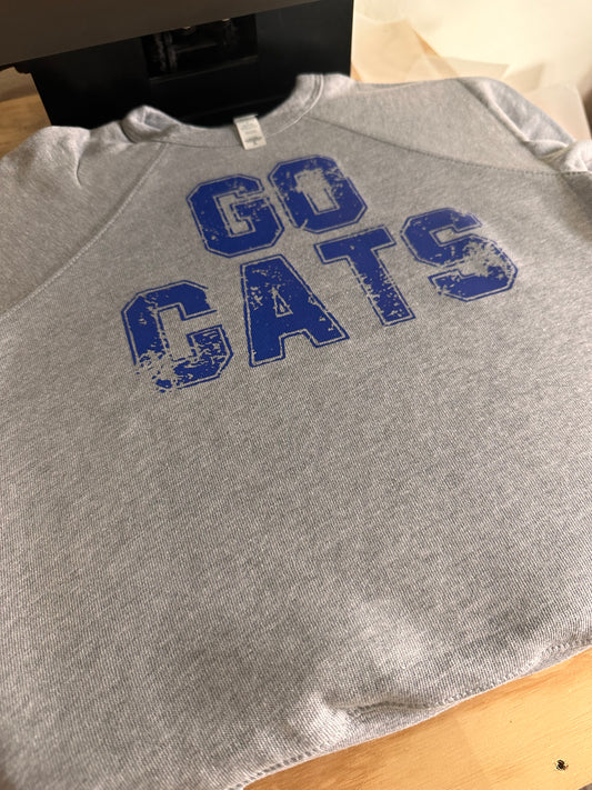 Go Cats Blue- youth Bella