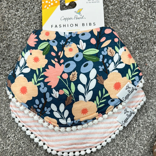 Copper Pearl Fashion bib set