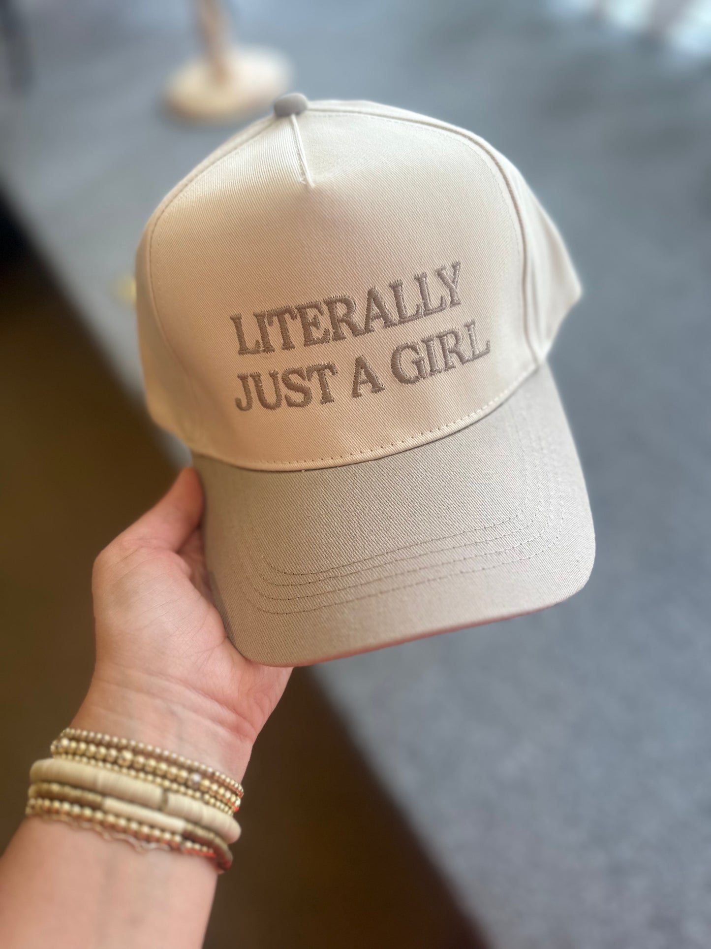Literally Just a Girl Trucker Hat