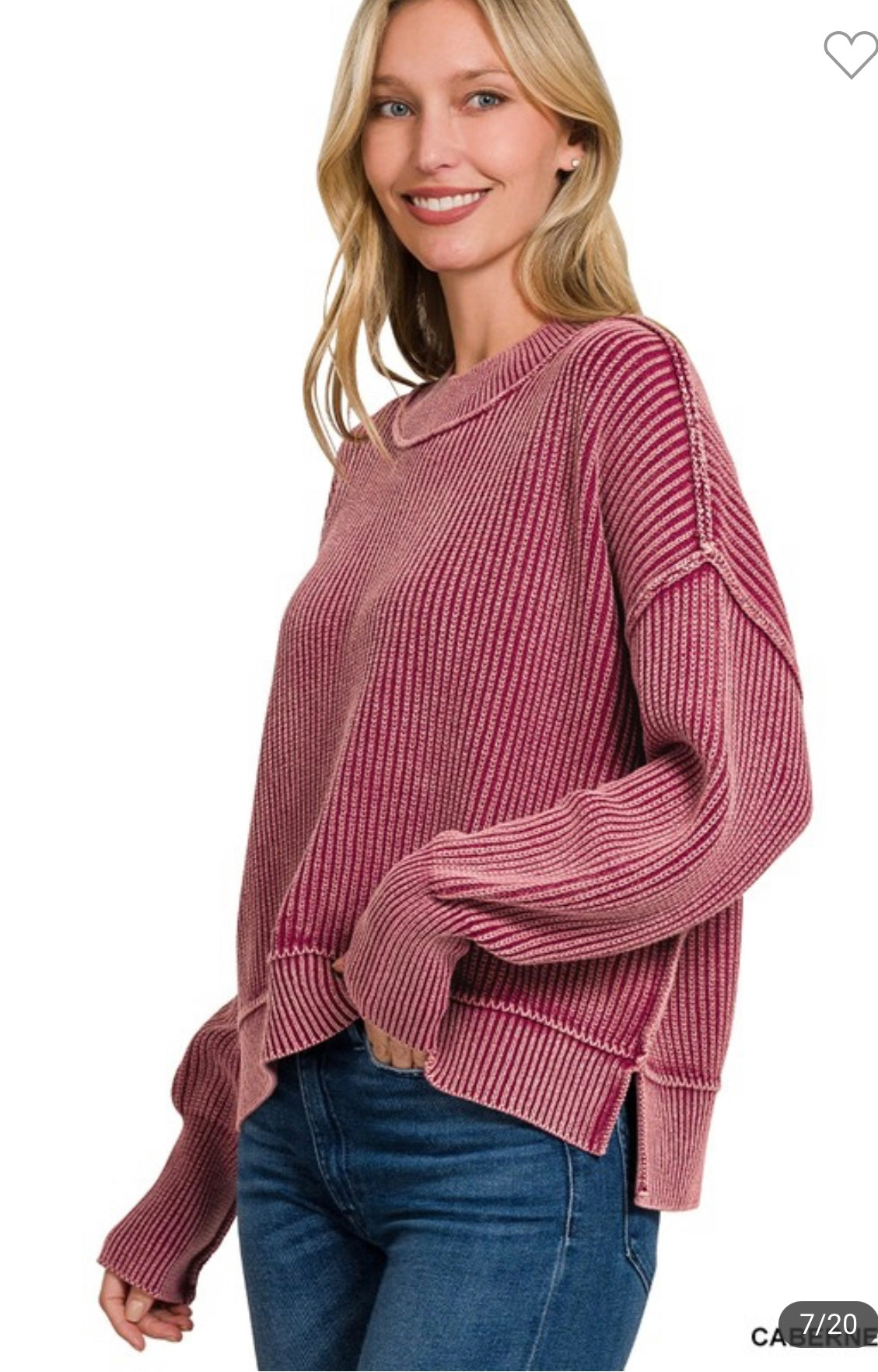 Oversized Ribbed Sweater