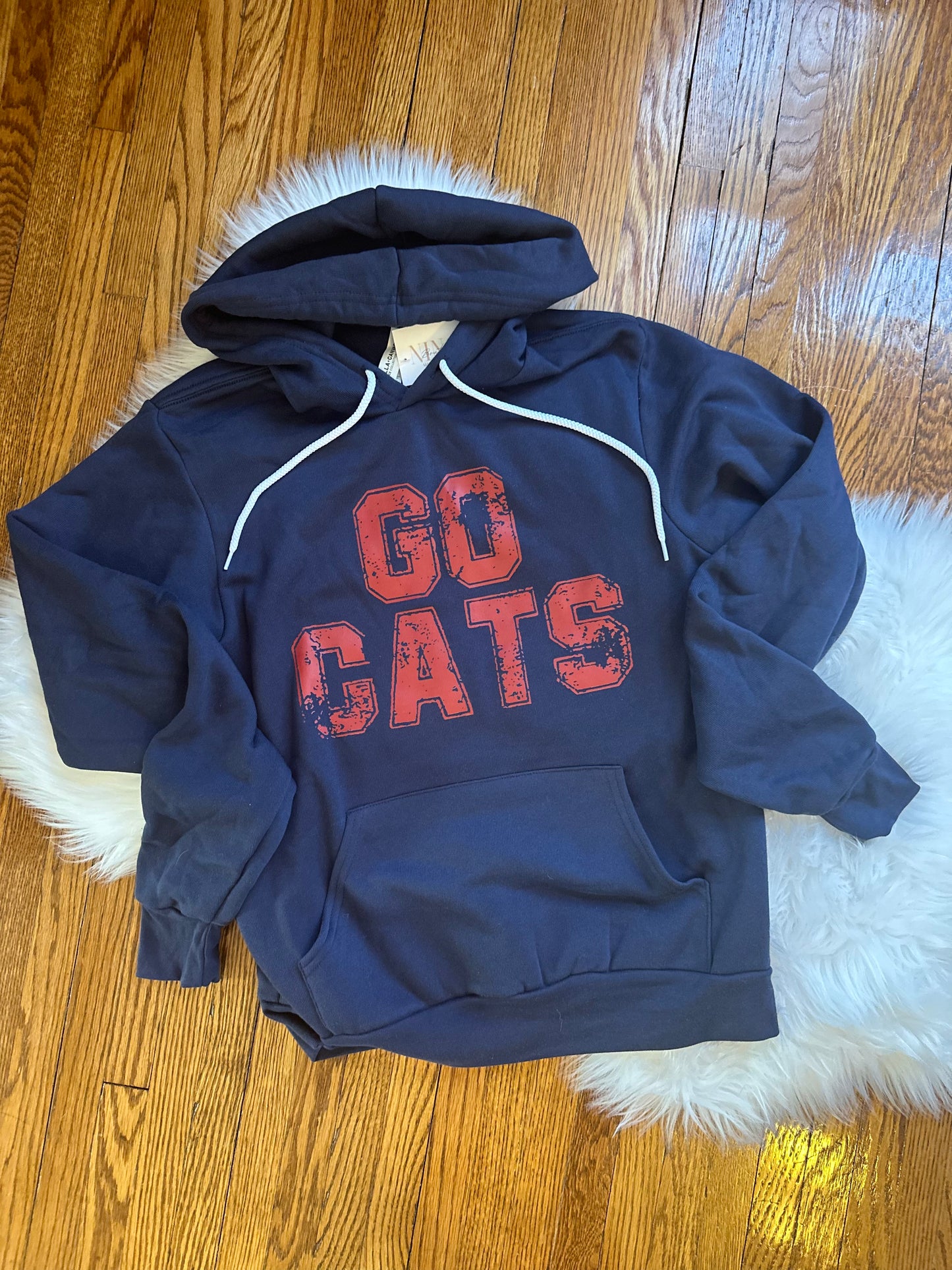 Go Cats Navy Hoodie