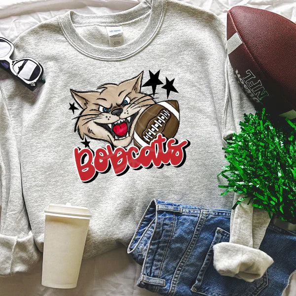 Handdrawn Bobcat Crewneck