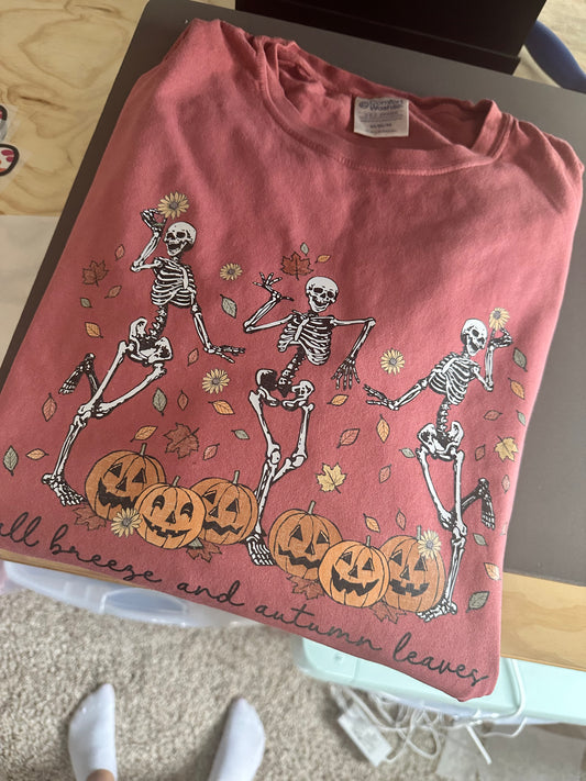 Fall Breeze Skeleton longsleeve