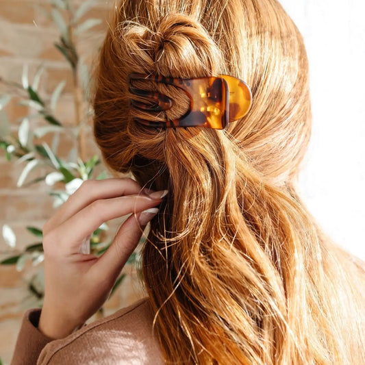 Maple Flat Claw clip