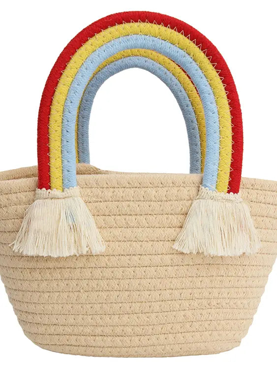 Woven Rainbow Bag