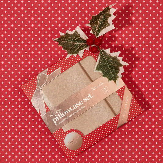 Satin Pilowcase set-Champagne