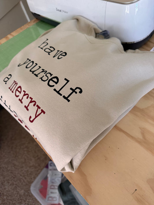 Typewriter Merry Christmas