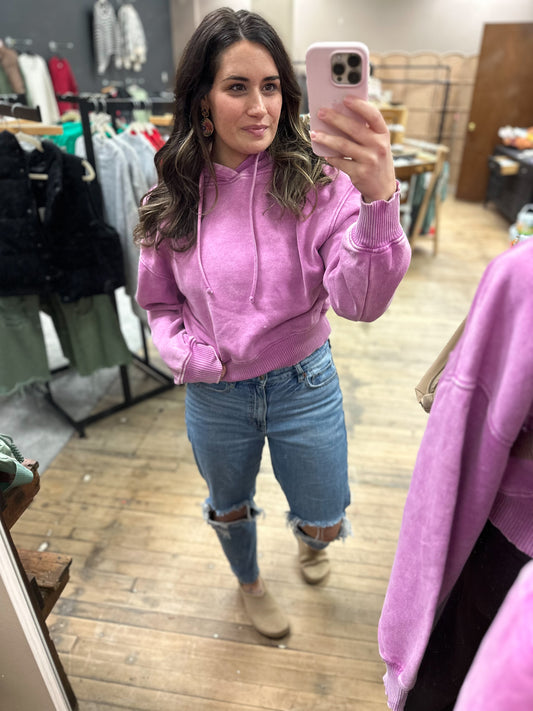 Lacie cropped hoodie