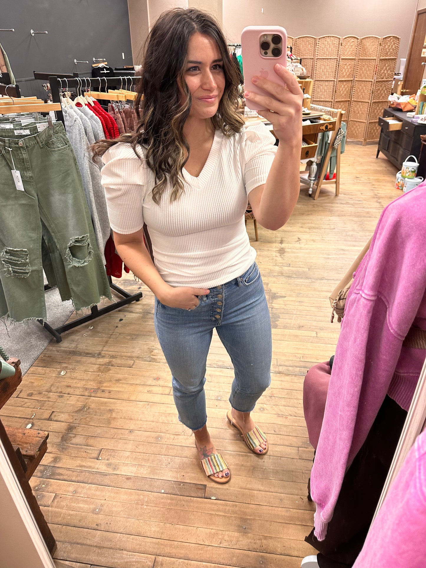 Remember Me Ribbed Top